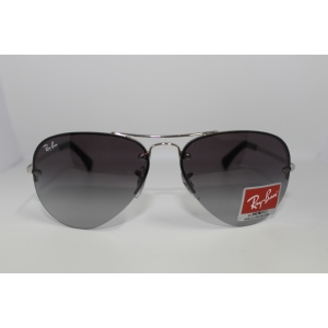 Ray‑Ban RB3449 9129/0S Unisex Semi‑Rimless Aviator�